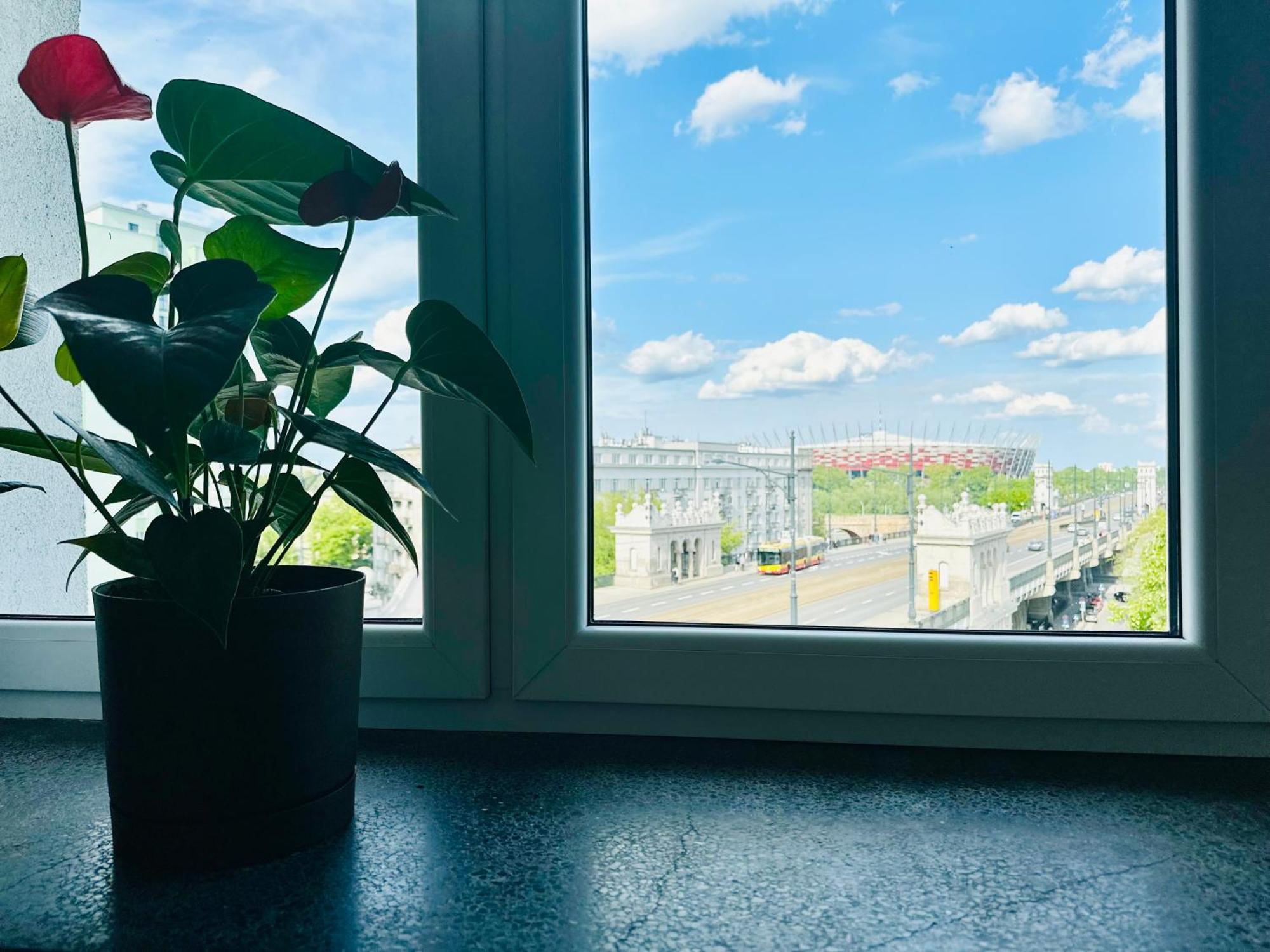 Westside Panorama Pgn Stadium Apartment Warschau Buitenkant foto